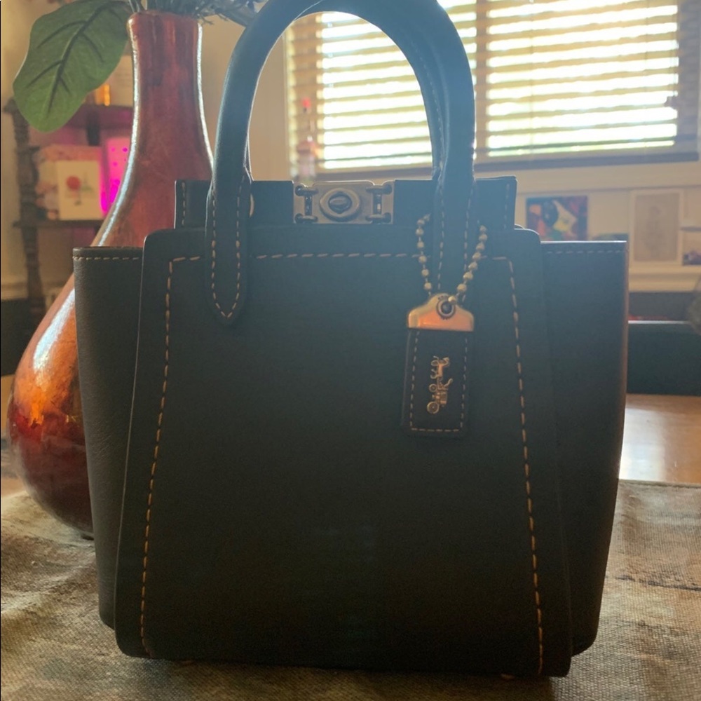 Coach troupe 16 black the micro bag